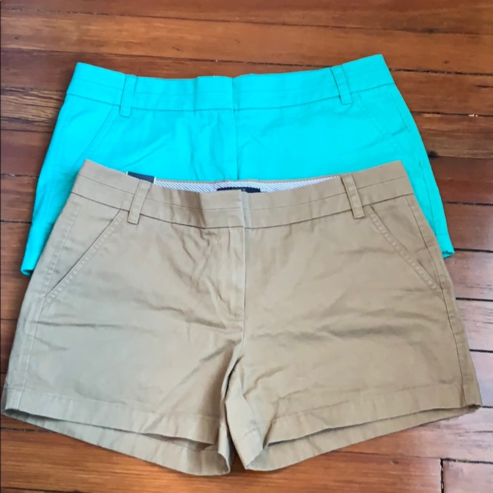 J.Crew Chino Shorts Bundle NWT